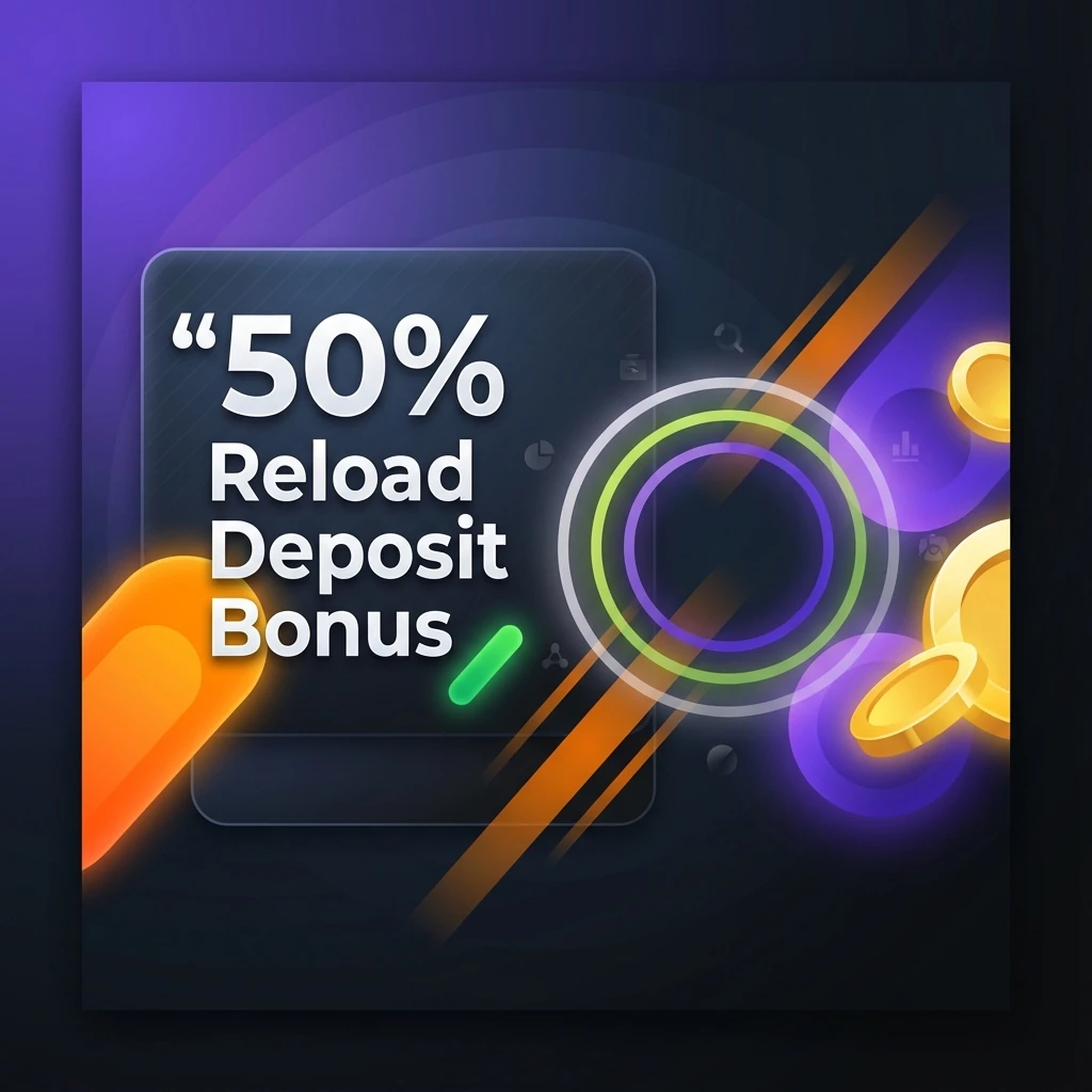 50% Reload Deposit Bonus